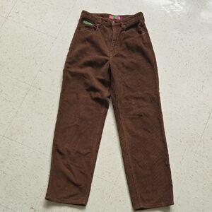 Womens Empyre Tori Brown Corduroy Pants Size 2